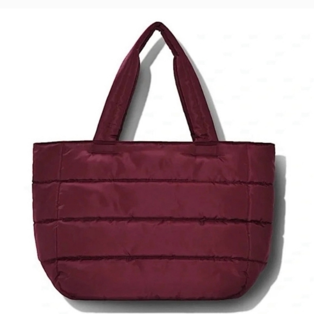 Split59 Quilted Gym Bag Burgundy
